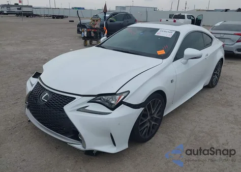 2015 Lexus Rc 350 из США, поврежденный, VIN JTHHE5BC2F5006174